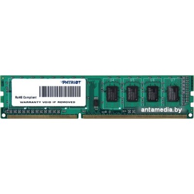 Оперативная память Patriot 4GB DDR3 PC3-12800 [PSD34G1600L81]