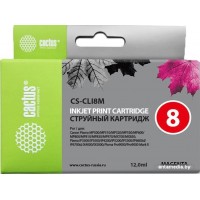 Картридж CACTUS CS-CLI8M (аналог Canon CLI-8 Magenta)