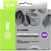 Картридж CACTUS CS-LC980BK (аналог Brother LC980BK)