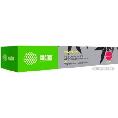 Картридж CACTUS CS-O332Y (аналог OKI 46508733)