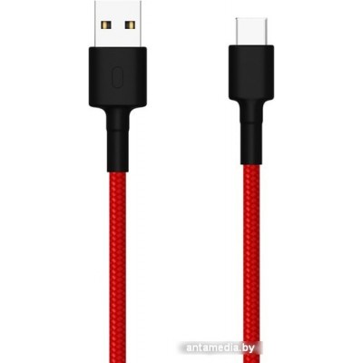 Кабель Xiaomi USB Type-C Braided (красный)