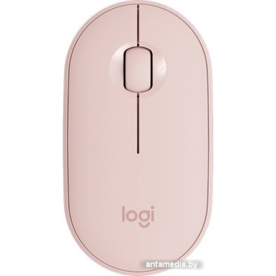 Мышь Logitech M350 Pebble (розовый)