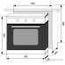 Электрический духовой шкаф LEX EDM 070 WH [CHAO000193]