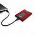 Внешний жесткий диск A-Data DashDrive Durable HD650 2TB (красный)