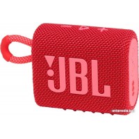 Беспроводная колонка JBL Go 3 (красный)