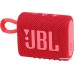 Беспроводная колонка JBL Go 3 (красный)