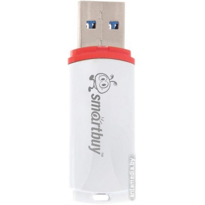 USB Flash Smart Buy Crown White 4GB (SB4GBCRW-W)