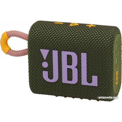 Беспроводная колонка JBL Go 3 (зеленый)