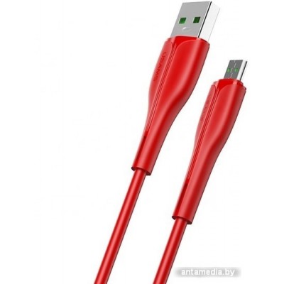 Кабель Usams U38 MicroUSB US-SJ375 (красный)