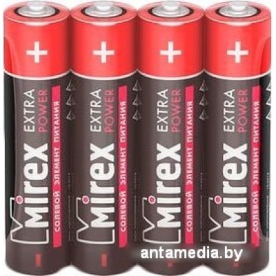 Батарейки Mirex Extra Power AAA 4 шт ER03-S4