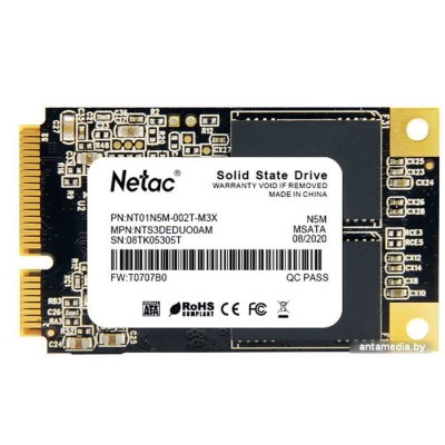 SSD Netac Внутренний SSD mSATA 2TB Netac N5M