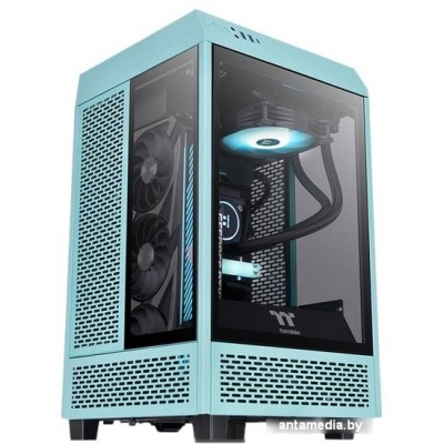 Корпус Thermaltake The Tower 100 Mini Turquoise CA-1R3-00SBWN-00