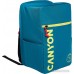 Городской рюкзак Canyon CNS-CSZ02DGN01 (темный аквамарин/лимонный)