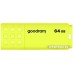 USB Flash GOODRAM UME2 64GB (желтый)