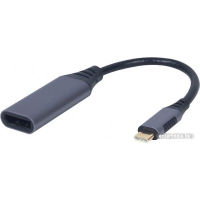 Кабель Cablexpert A-USB3C-DPF-01 USB Type-C - DisplayPort (0.15 м, фиолетовый)