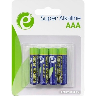 Батарейки EnerGenie Super Alkaline AAA 4 шт. EG-BA-AAA4-01
