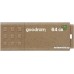 USB Flash GOODRAM UME3 Eco Friendly 64GB (коричневый)