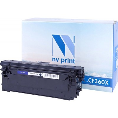 Картридж NV Print NV-CF360XBk (аналог HP 508X (CF360X)