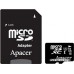 Карта памяти Apacer microSDXC (Class 10) 64GB + адаптер [AP64GMCSX10U1-R]