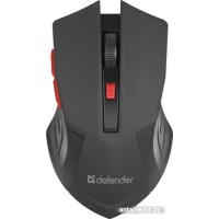 Мышь Defender Accura MM-275 (черный/красный)