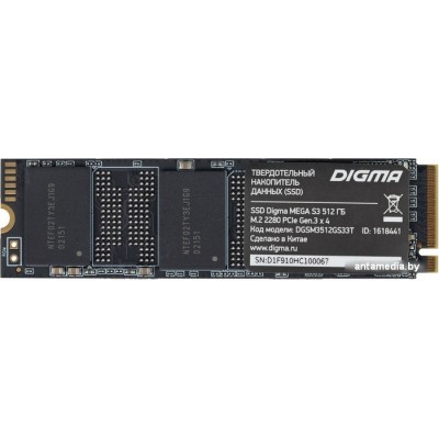 SSD Digma Mega S3 512GB DGSM3512GS33T