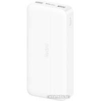 Портативное зарядное устройство Xiaomi Redmi Power Bank 20000mAh (белый)