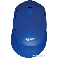 Мышь Logitech M330 Silent Plus (синий) [910-004910]