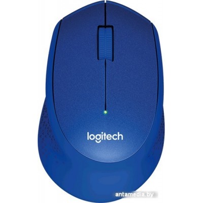 Мышь Logitech M330 Silent Plus (синий) [910-004910]