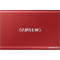 Внешний накопитель Samsung T7 1TB (красный)