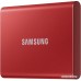 Внешний накопитель Samsung T7 1TB (красный)