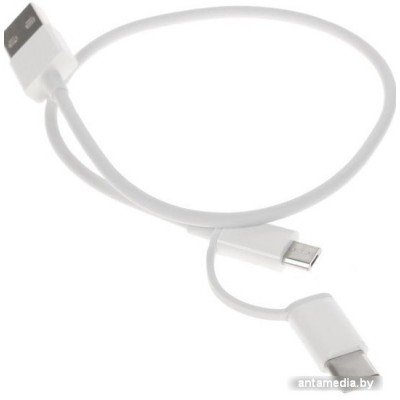 Кабель Xiaomi micro USB, USB Type-C - USB 0.3 м