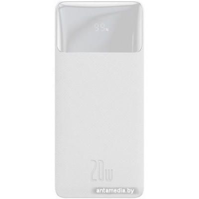Портативное зарядное устройство Baseus Bipow Digital Display PPDML-M02 20000mAh (белый)