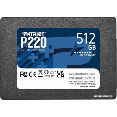 SSD Patriot P220 512GB P220S512G25