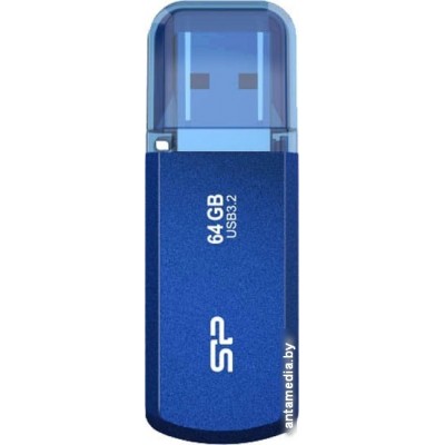 USB Flash Silicon-Power Helios 202 64GB (синий)