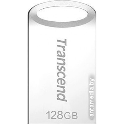 USB Flash Transcend JetFlash 710 128GB (серебристый)