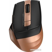 Мышь A4Tech Fstyler FG35 (черный/золотистый)