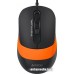Мышь A4Tech Fstyler FM10 (черный/оранжевый)