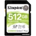 Карта памяти Kingston Canvas Select Plus SDXC 512GB