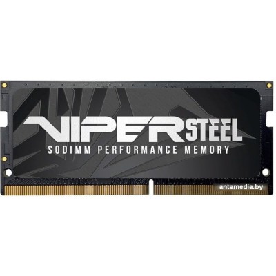 Оперативная память Patriot Viper Steel 16GB DDR4 SODIMM PC4-19200 PVS416G240C5S