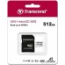 Карта памяти Transcend microSDXC 300S 512GB (с адаптером)