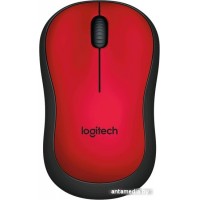 Мышь Logitech M220 Silent (красный) [910-004880]