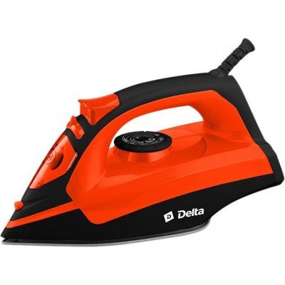 Утюг Delta DL-755 (черный/оранжевый)