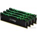 Оперативная память Kingston FURY Renegade RGB 4x8GB DDR4 PC4-25600 KF432C16RBAK4/32