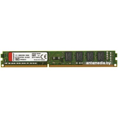 Оперативная память Kingston ValueRAM 4GB DDR3 PC3-12800 KVR16N11S8/4WP