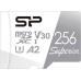 Карта памяти Silicon-Power Superior microSDXC SP256GBSTXDA2V20SP 256GB (с адаптером)