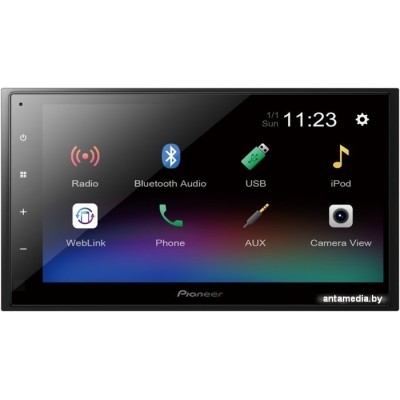 СD/DVD-магнитола Pioneer DMH-A345BT