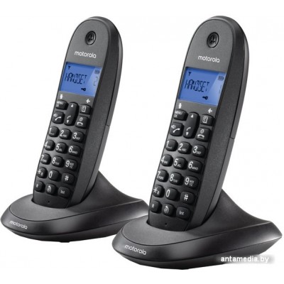 Радиотелефон Motorola C1002LB+ (черный)