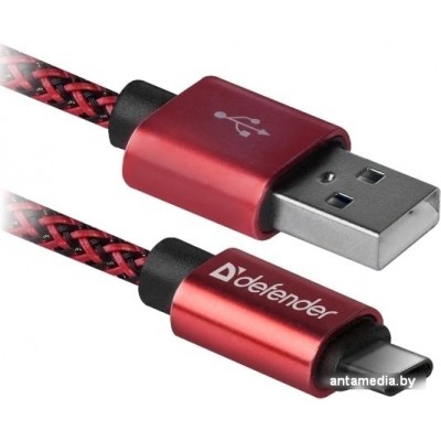 Кабель Defender USB09-03T (красный)