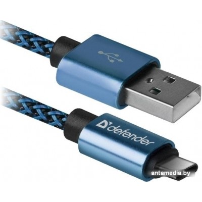 Кабель Defender USB09-03T (синий)