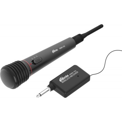 Микрофон Ritmix RWM-100 (черный)